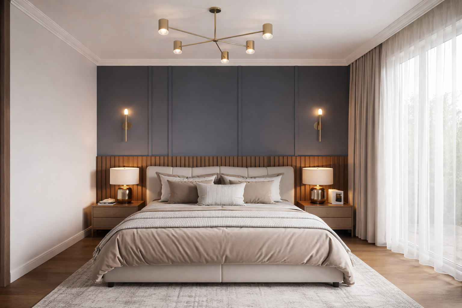 modern fitted bedroom design UK